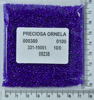 Бісер PRECIOSA №10 / 0 блискучий №08238 пакет 50 грам