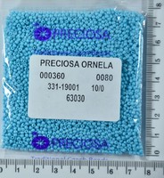 Бісер PRECIOSA №10 / 0 натурал №63030 пакет 50 грам