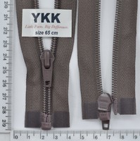 Блискавка YKK спіраль №5 разьемний 65см (296) т бежевий