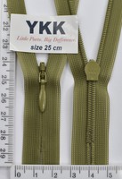 Блискавка спіраль №2 YKK Японія потайна нейлон 25см (247)