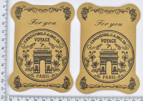 Картон "paris" для намотування метраж товару (р-р 7 * 11)