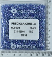 Бісер PRECIOSA №10 / 0 блискучий №37059 пакет 50 грам