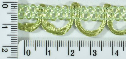Тасьма петля шир 1,5 см олива
