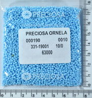 Бісер PRECIOSA №10 / 0 натурал №63000 пакет 50 грам