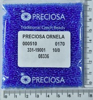 Бісер PRECIOSA №10 / 0 прозо-матів №08336 пакет 50 грам