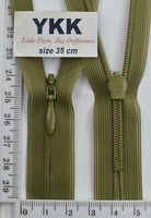 Блискавка спіраль №2 YKK Японія потайна нейлон 35см ( 247 )