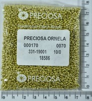 Бісер PRECIOSA №10 / 0 металік №18586 пакет 50 грам