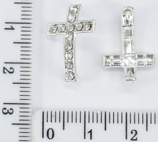 Оздоблення 1,3 * 2см сереб