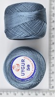 Ірис нитка шовк 20гр /170м 0.3мм #749 сіро блакитний