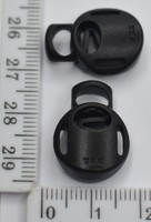 Фіксатор LC05PS7 YKK Японія під шнур ф=2-5мм чорний
