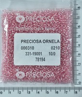 Бісер PRECIOSA №10 / 0 блискучий №78194 пакет 50 грам