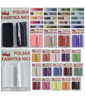 51.1. Швейна Нитка 80ті(№40/2) п/е котушка=400ярд Польща
