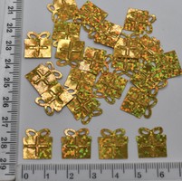 Паєтка подарунок 1.3* 1.5см 100гр золото