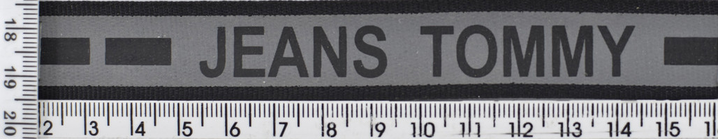 Стрічка світловідб шир = 2см з малюнком JEANS