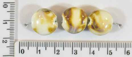 Бусина кераміка ручна робота 14мм