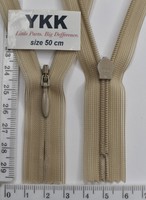 Блискавка спіраль №2 YKK Японія потайна нейлон 50см (085)