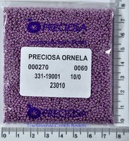 Бісер PRECIOSA №10 / 0 натурал №23010 пакет 50 грам
