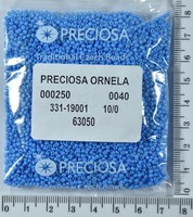 Бісер PRECIOSA №10 / 0 натурал №63050 пакет 50 грам