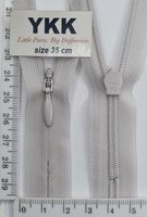 Блискавка спіраль №2 YKK Японія потайна нейлон 35см ( 186 )