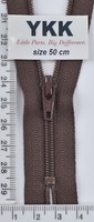 Блискавка спіраль №3 YKK Японія 50см (215) коричн
