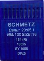 Голки 134 R (DPx5) № 100 для прямострокових пром шв машин SCHMETZ Німеччина