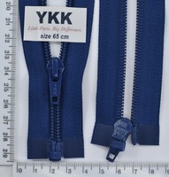 Блискавка YKK спіраль №5 разьемний 65см (040) синій