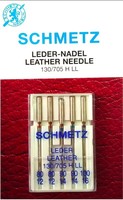 Голка Leather асорті для шкіри SCHMETZ Німеччина побут шв маш