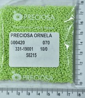 Бісер PRECIOSA №10 / 0 перлам №58215 пакет 50 грам