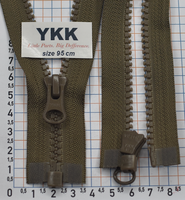 Блискавка 95см трактор № 5 YKK Японія VSC-56--DALHD- PE14- 242 хакі