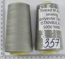 Нитка поліестер №40  2 5000ярд №357