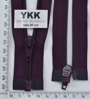 Блискавка спіраль №5 YKK Японія разьемний 80см (230) т фіолет