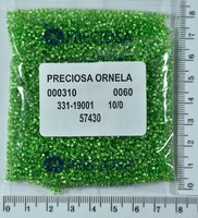 Бісер PRECIOSA №10 / 0 блискучий №57430 пакет 50 грам