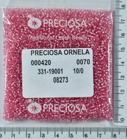 Бісер PRECIOSA №10 / 0 блискучий №08273 пакет 50 грам