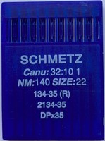 Голки 134-35 R (DPx35) № 140 для прямострокових пром шв машин SCHMETZ Німеччина
