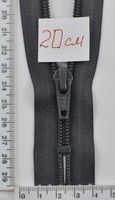 Блискавка спіраль №5 YKK Японія 20см сіра (306)
