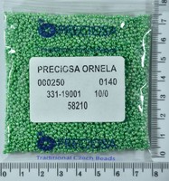 Бісер PRECIOSA №10 / 0 перлам №58210 пакет 50 грам