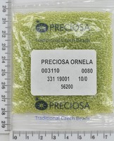 Бісер PRECIOSA №10 / 0 прозо-перлам №56200 пакет 50 грам
