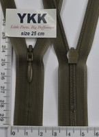 Блискавка спіраль №2 YKK Японія потайна нейлон 25см (242)