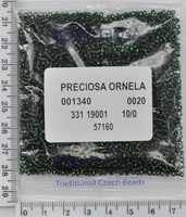 Бісер PRECIOSA №10 / 0 блискучий №57160 пакет 50 грам