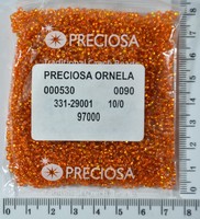 Бісер PRECIOSA №10 / 0 блискучий №97000 пакет 50 грам
