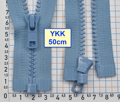 Блискавка трактор № 5 YKK Японія 50см  джинсов (875)