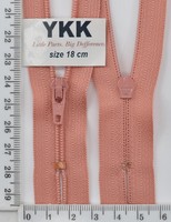 Блискавка спіраль №3 YKK Японія 18см (813) т корал