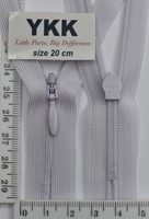 Блискавка спіраль №2 YKK Японія потайна нейлон 20см ( 861 )