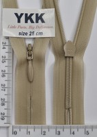 Блискавка спіраль №2 YKK Японія потайна нейлон 25см (085)