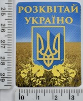 Аплікація клейовий друк спец фарбою 5см*3.9см