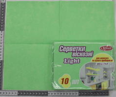 серветка віскозна 35х35см для прибирання та миття посуда 