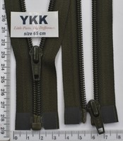 Блискавка YKK спіраль №5 разьемний 65см (305) т хакі