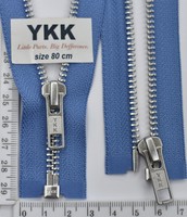 Блискавка 80см метал алюм № 5 YKK Японія 