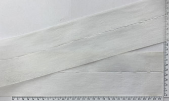 Корсаж перфорований ширина 8.5см білий