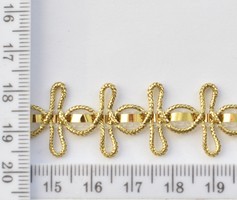 Тесьма парча шир 20мм №8232 золото